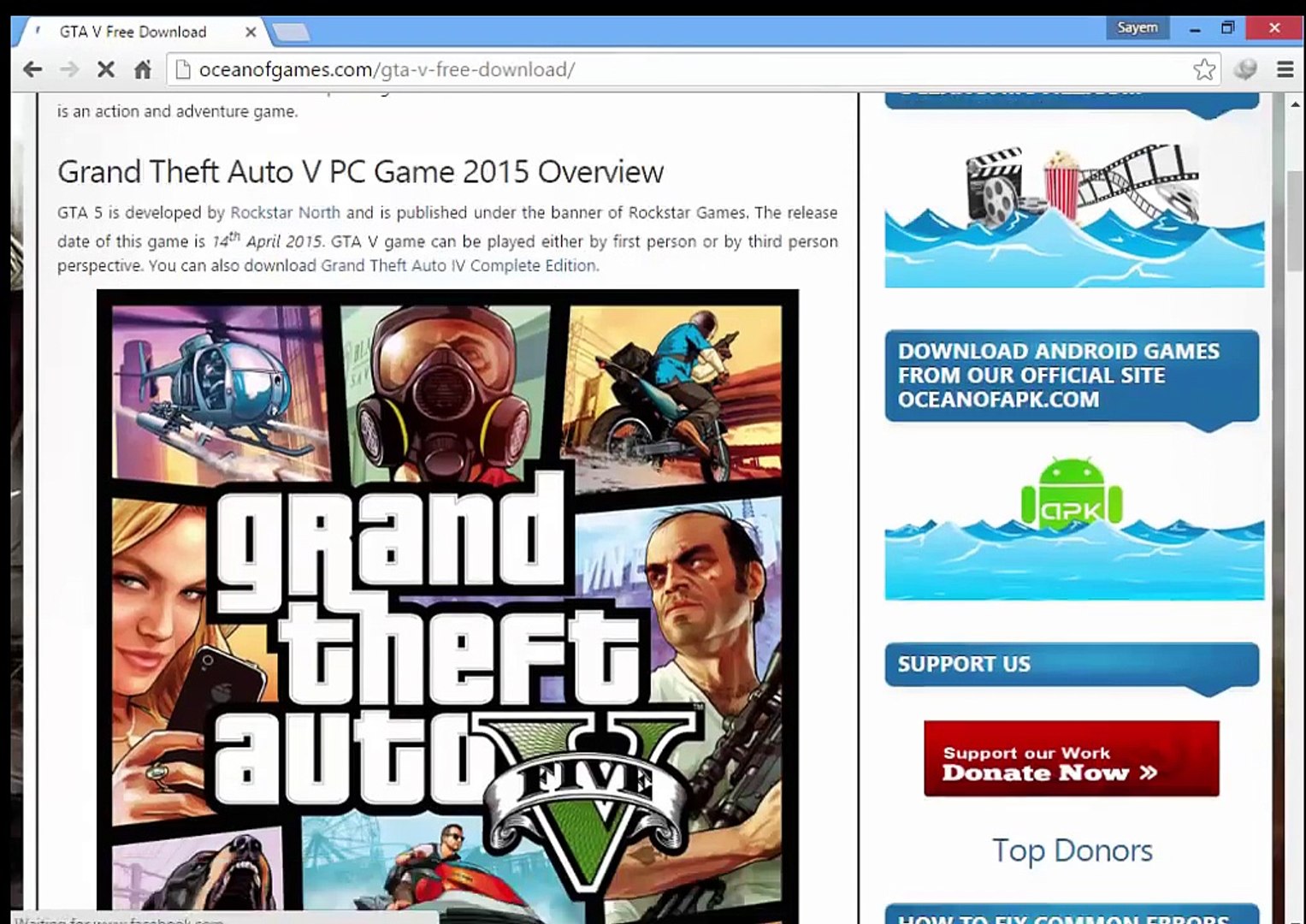 GTA 5 PC Download Grand Theft Auto V Free