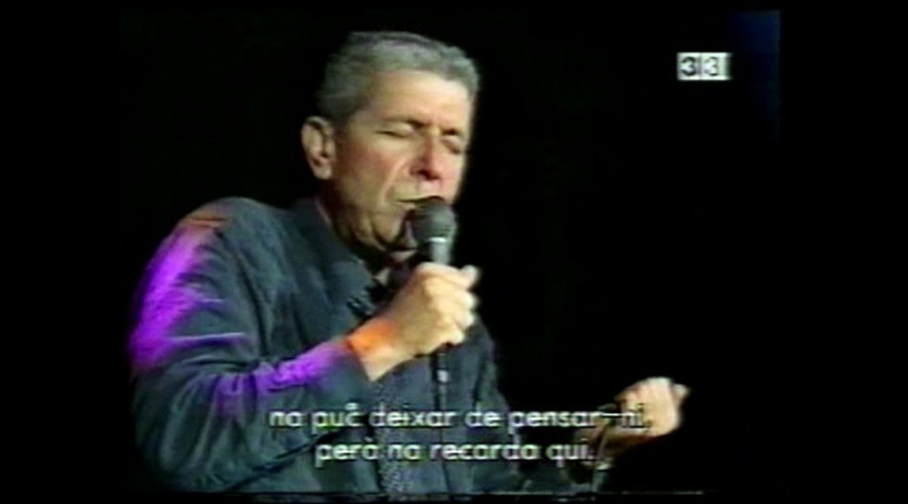 I can't forget - Leonard Cohen