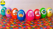 Surprise eggs unboxing toys Pocoyo and friends eggs surprise toys huevos sorpresa con juguetes 2017-q-s4oc6VMm4