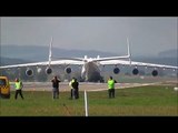Antonov-225 'Mriya' AMAZING take off runway 16 at ZRH