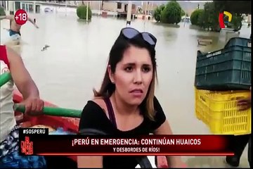 Download Video: Huaicos e inundaciones continúan azotando diversas zonas del país