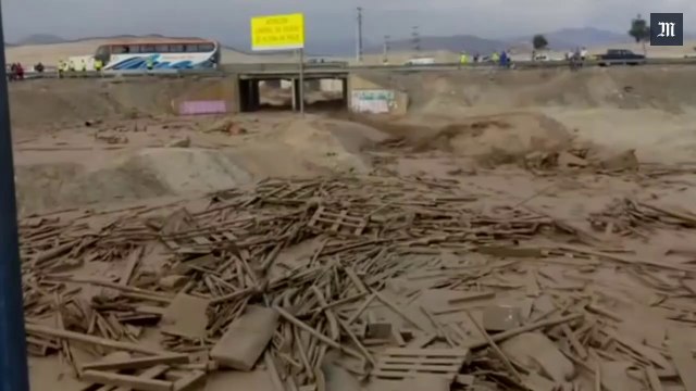 De violentes coulées de boue au Pérou