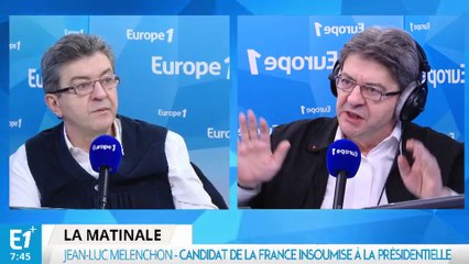 Quand Jean-Luc Mélenchon se répond à lui-même
