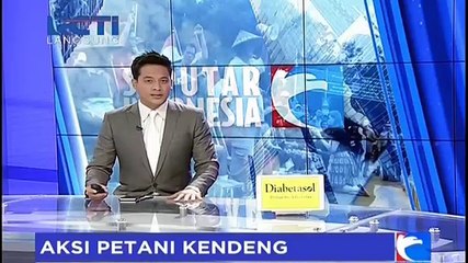 Aksi Petani Kendeng Cor Kaki Masuki Hari Kelima