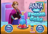 Anna Cooking Frozen Cake - Disney Princess Games for Kids