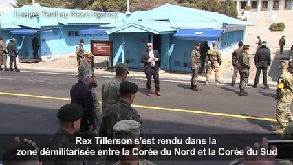 Corée: Tillerson en visite dans la Zone démilitarisée