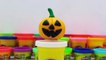 Play Doh Halloween Pumpkin Jack-O-Lanterns Play Doh Halloween - Play Doh Stop Motion Animation-9GWvl_MkIZ4