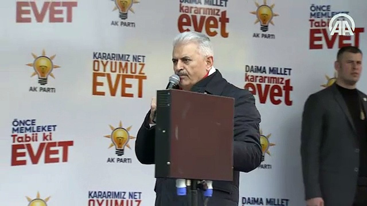 Yıldırım: 'Hani nerede demokrasi, hani nerede insan hakları?'