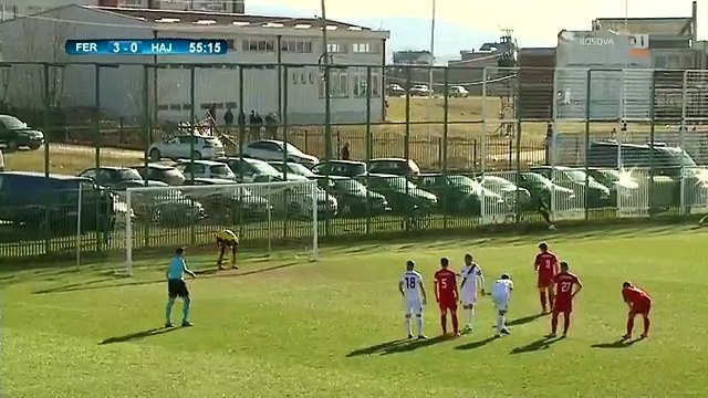 Edison Kqiku Penalty Goal HD - KF Feronikeli 3-1 KF Hajvalia 17.03.2017 HD