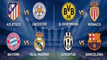 Bayern-Real Madrid, Atleti-Leicester y Juventus-Barcelona