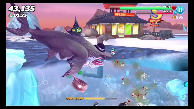 Андроид Игры счастливый голодный ИОС убийство акула веселье мир сельдевая акула walkthroug