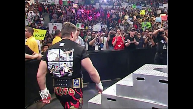 JBL, Eddie Guerrero, Booker T, Big Show, Rey Mysterio, Kurt Angle, Theodore Long Segment SmackDown 04.07.2005