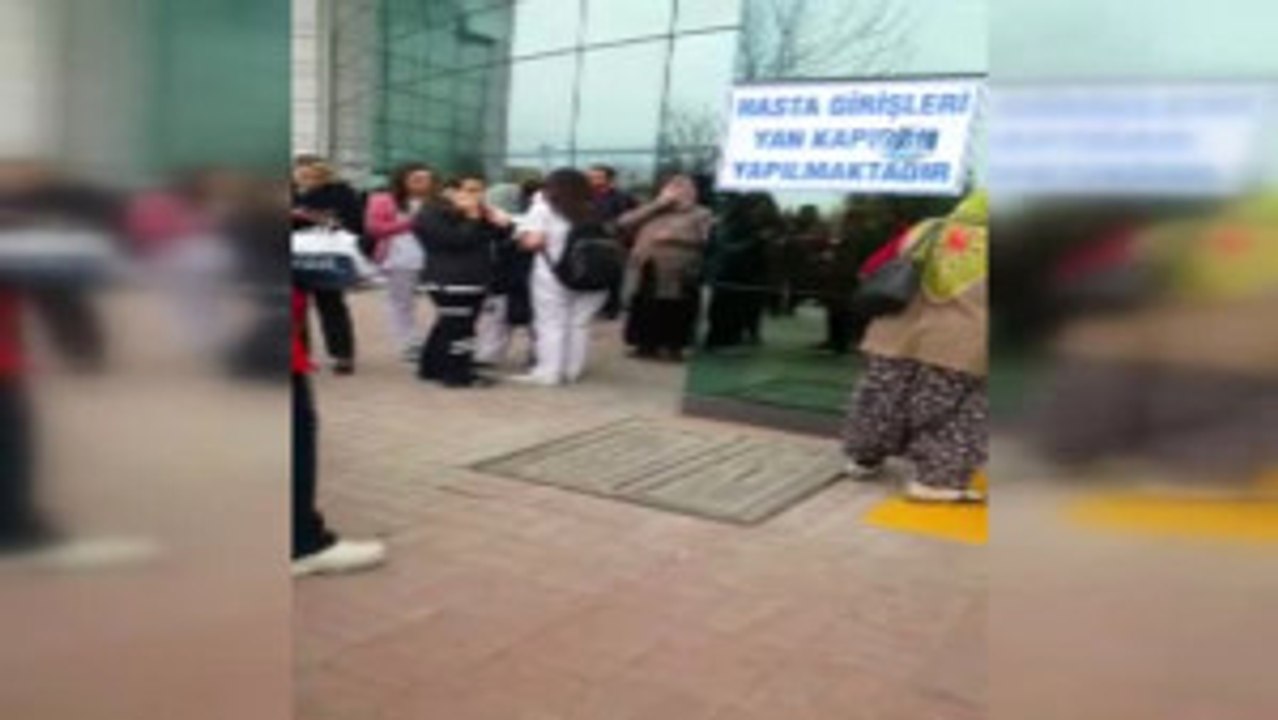 Afyonkarahisar Devlet Hastanesi'nde Yangın Paniği