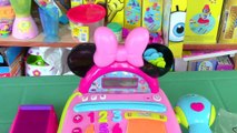 Minnie Mouse Electronic Cash Register TAKARATOMY TOMICA Disney Minnies BowTique 米妮老鼠玩具