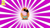 Learn Colors Foam Surprise Eggs Peppa Pig Superhero Mickey Mouse Microwave PEZ Toys Egg Vi