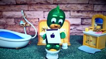 PJ Masks Play-Doh Toilet in Bathtime Prank with Gekko, Catboy and Owlette Episode Compilat