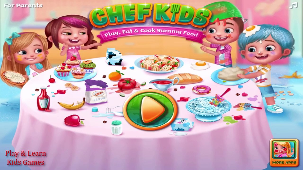 Дети Готовка весело Игры Дети кухня Узнайте Создание играть Дети! ребенок приготовления пищи! есть