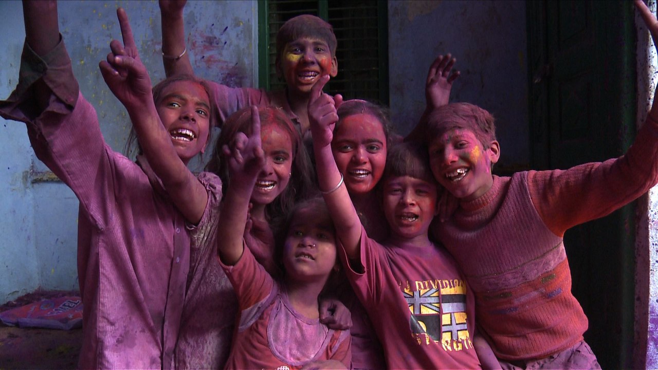 Inde: compilation de Holi, festival hindou haut en couleurs