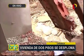 Chosica: familias solicitan apoyo tras desplome de viviendas por huaico