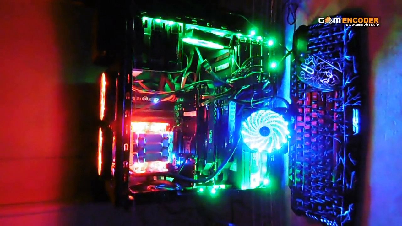 自作系パソコンLED確認用動画