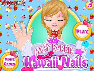 《〒》♣ Baby Barbie Kawaii nails Spa manicure salon and dress up game