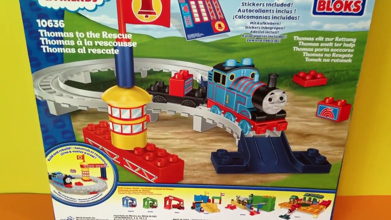 THOMAS AND FRIENDS - Misty Island Rescue Mega Bloks Castle Gordon Diesel - MEGA - Kids Toy