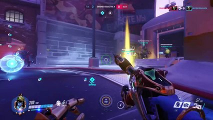 Overwatch: 1 of 146 options when someone points a bomb at your teleporter