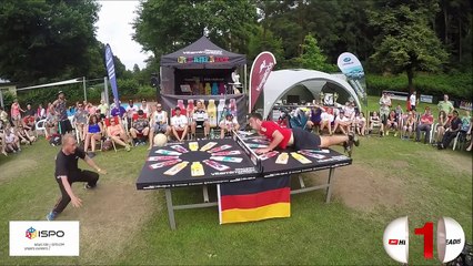 Crazy Ping Pong Soccer Table Game