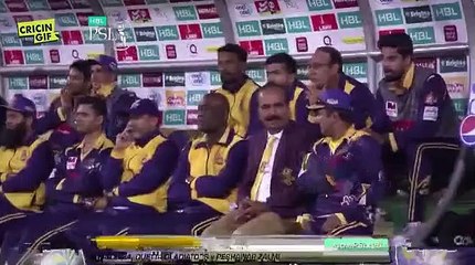 Peshawar Zalmi vs Quetta Gladiators 11.4 OUT Hasan Khan to Khushdil Shah PSL Final