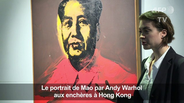 Le portrait de Mao par Andy Warhol aux enchères à Hong Kong