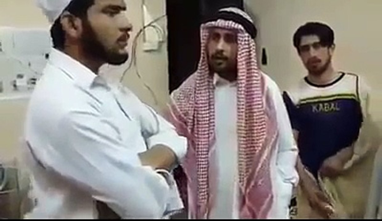 Pakistani Pakhtun fight with Saudi Kafeel