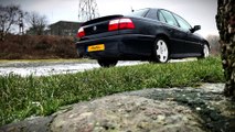 Opel Omega 3.2 V6 in the Snow - Jetex custom exhaust, K&N air induction filter - MV6 Tuning