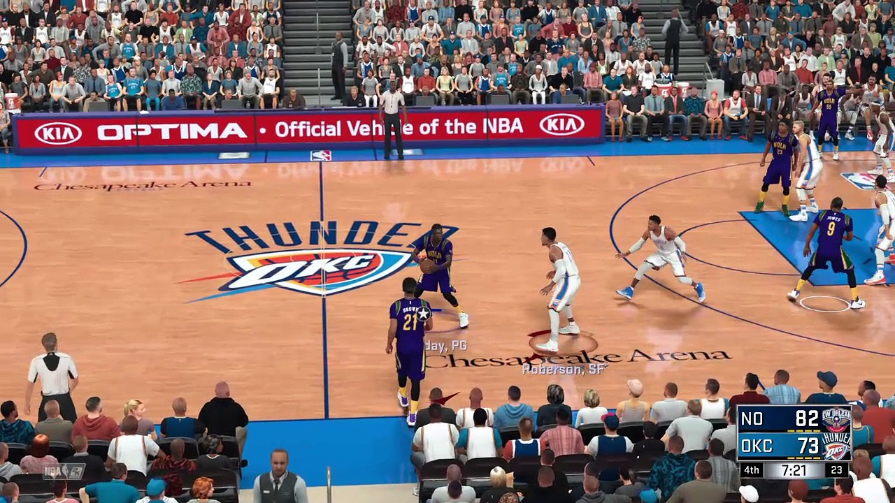 16-17 Pelicans - Thunder