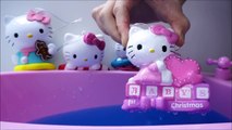 New Hello Kitty JumpingOnTheBed Compilation - Jumping on the Orbeez Water Pool Bed Nursery