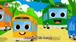 Five Little Buses Jumping on the Road | Bus Songs | Car Songs | PINKFONG Songs PINKFONG! n