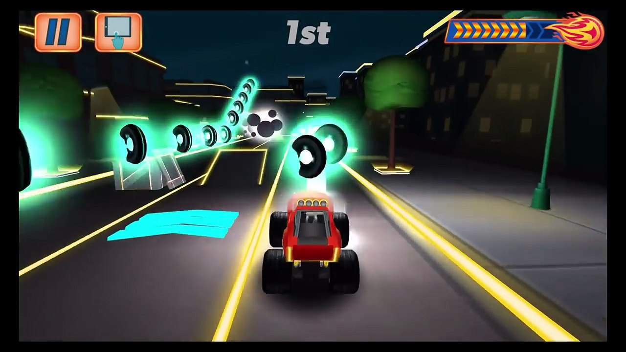 Blaze and the Monster Machines | Light Riders The Pickle | Nickelodeon Full Gameplay For K