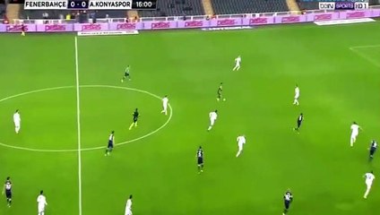 Riad Bajic Goal HD - Fenerbahce 0-1 Konyaspor 17.03.2017