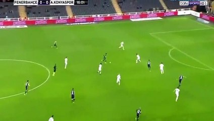 Riad Bajic Goal HD - Fenerbahce 0-1 Konyaspor 17.03.2017