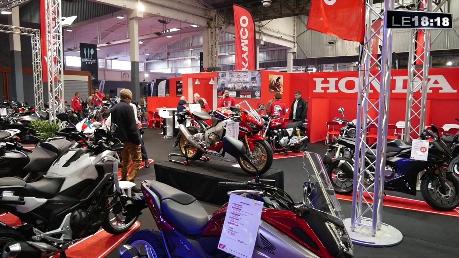 Le Salon de la moto, du scooter et du quad ouvre ses portes à Marseille -  Vidéo Dailymotion
