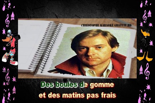 William Sheller - Le carnet à spirale KARAOKE / INSTRUMENTAL