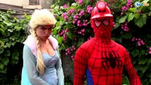 Frozen Elsa and Venom Rage in Real Life! Spiderman Hulk Superheroes Love Kids Episode 2
