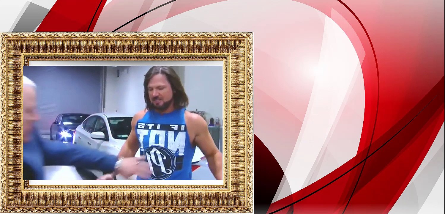 AJ Styles Attacks Shane Mcmahon WWE Smackdown - WWE Smackdown March,2017