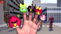 Angry Bird Nursery Rhymes | Finger Family 3D Animated Nursery Rhymes For Children