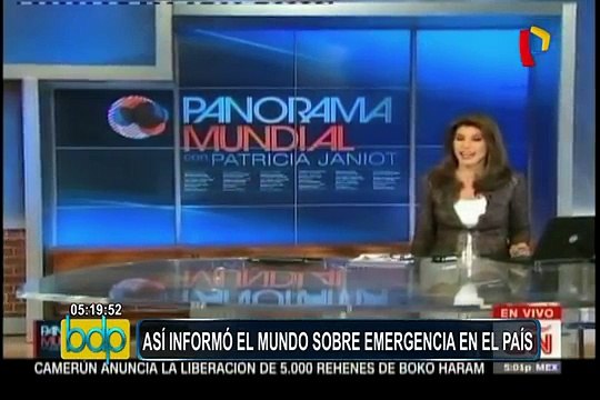 Perú en emergencia: así informó el mundo sobre desbordes e inundaciones en nuestro país