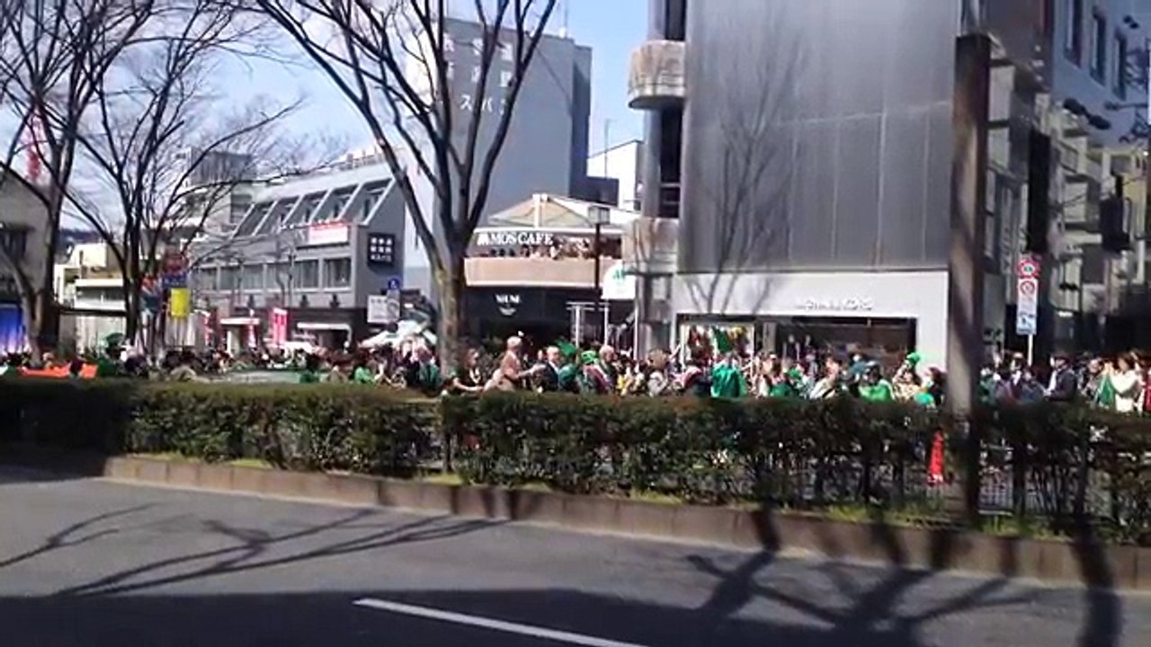 2016セントパトリックスデーパレード表参道