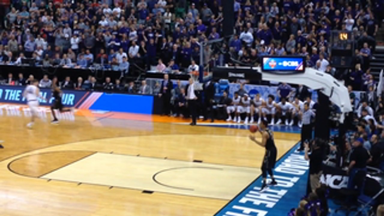 Watch Northwestern Fans And Players Celebrate First NCAA Basketball Tournament Win