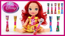 Disney Princess Makeup Set Little Kingdom Collection Sparkle Nail Polish Hair Mascara Lip
