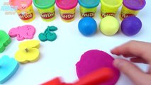 Learn Colors Play Doh Balls Animals Zebra Frog Popsicle Molds Fun and Creative for Kids