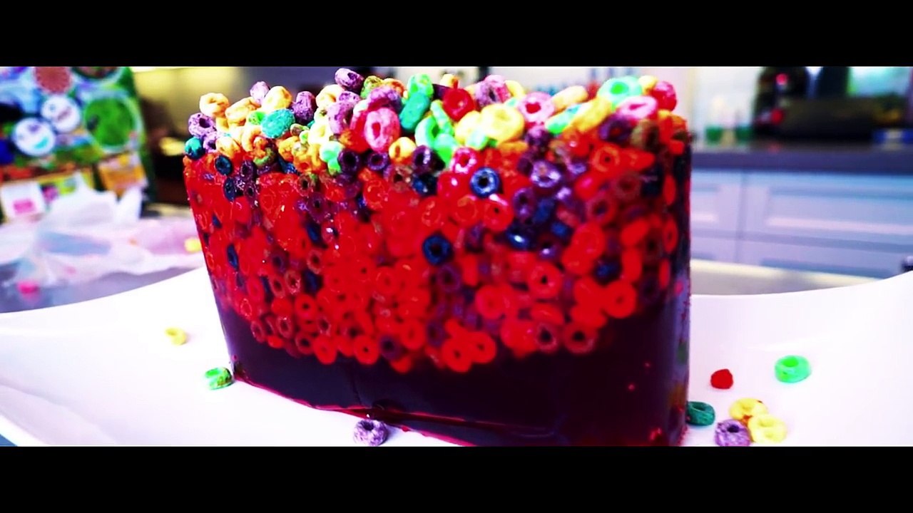 DIY Giant Froot Loops | How To Make HUGE Fruit Cereal Tutorial | Biggest Cereal In The Wor