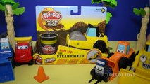 Play Doh Diggin Rigs Rolland the Roller & Sam the Scooper (bulldozer) diggers for children